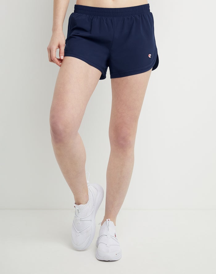 Champion Varsity 3.5 Inseam - Naisten Laivastonsininen Shortsit - Suomi 0287346-MQ